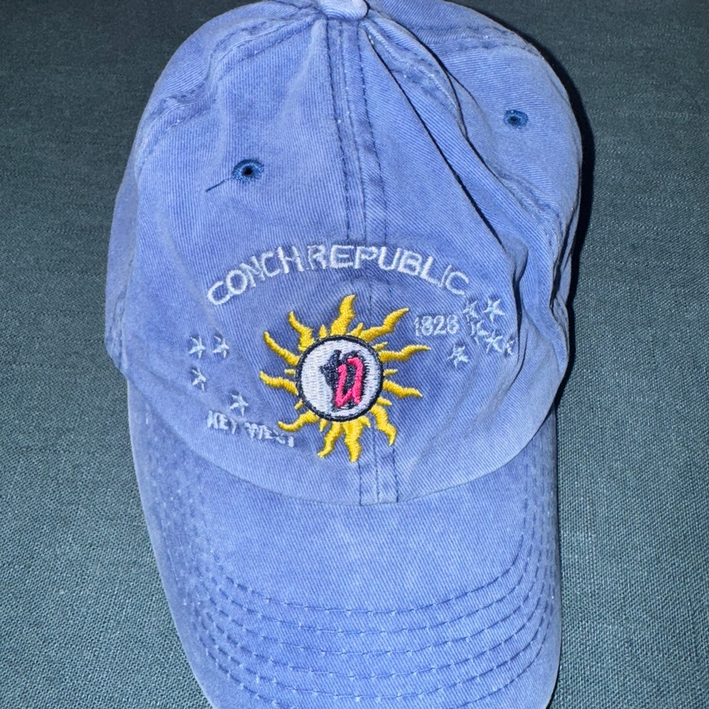 Blue Conch Republic Cap